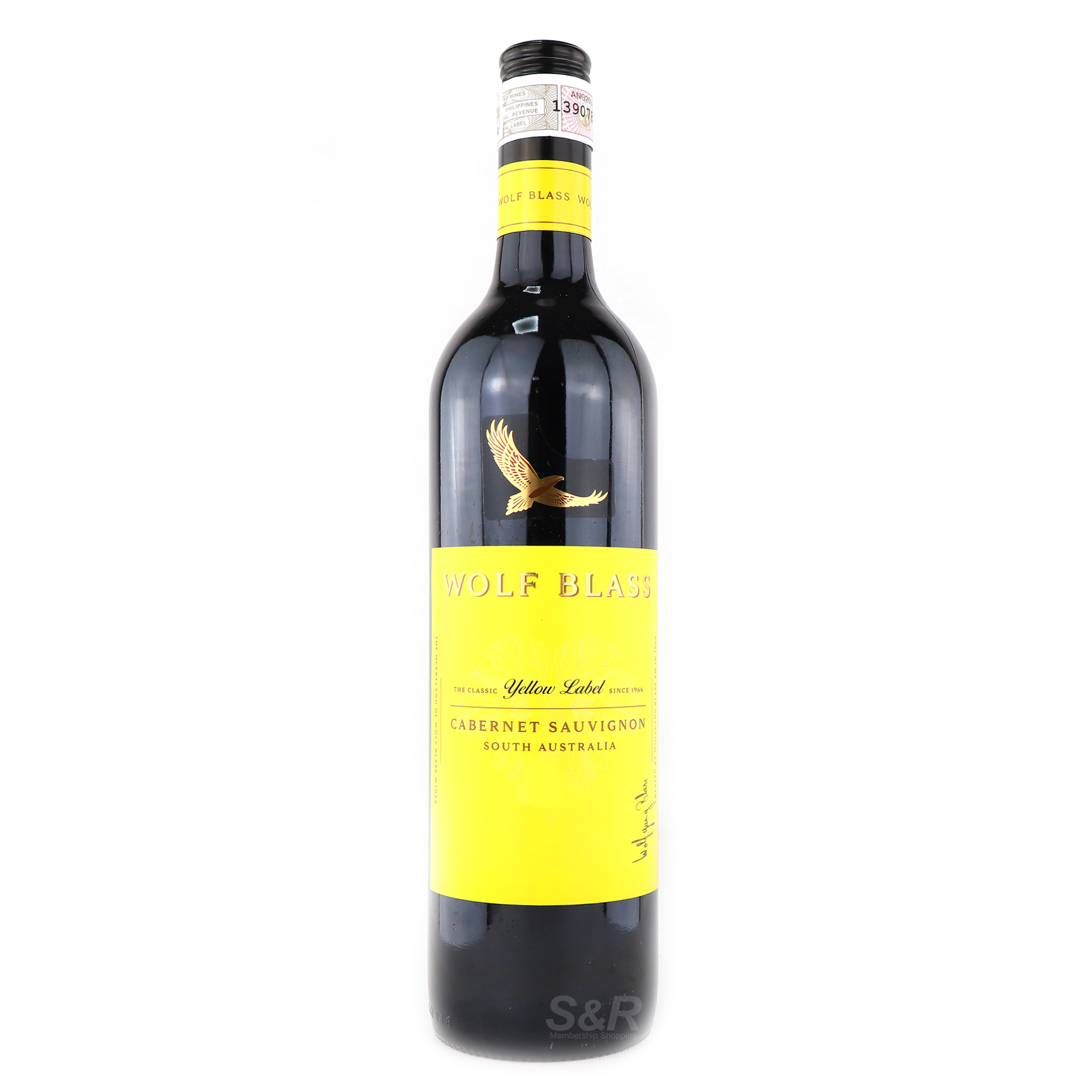 Wolf Blass Yellow Label Cabernet Sauvignon 750mL